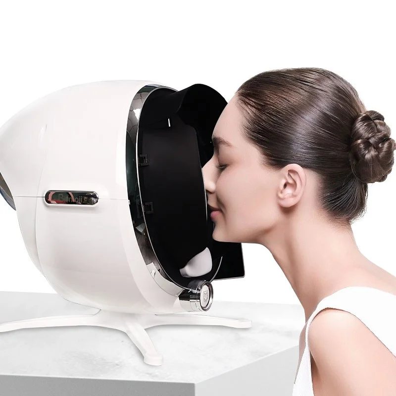 AI skin analysis machine